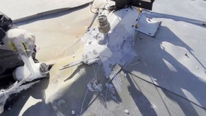 Ремонт фальцевой кровли жидкой резиной (жидкой кровле