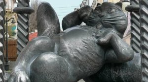 Путеводитель по Казани. Казанский Кот и другие обитатели улицы Баумана