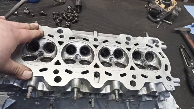 Хонда. B20B. Замена прокладки ГБЦ не поможет. смотреть онлайн