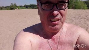 Отдых не реке Обь.
