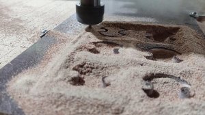 Фрезеровка текстолита фрезой кукуруза на станке с ЧПУ