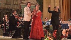 G. Donizetti. The duet of Lucia and Edgardo from the opera "Lucia di Lammermoor"