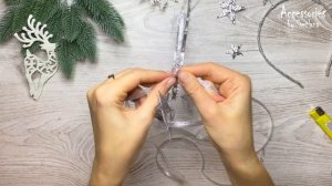 Новогодний ободок со звездами своими руками | DIY