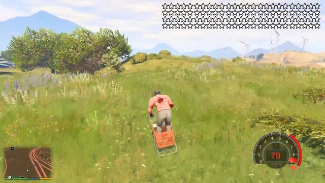 GTA 5 МОДЫ 100 ЗВЁЗД РОЗЫСКА !! ГАНГСТЕР УГНАЛ ТЕЛЕЖКУ ИЗ М?