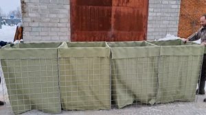 Габионы ГНТ (насыпные) - быстроразворачиваемое фортиф?