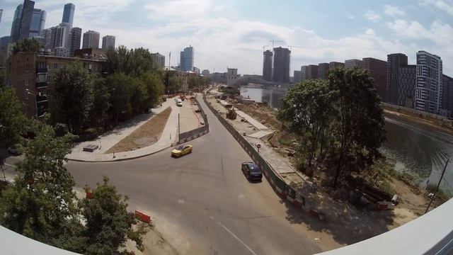 Шелепихинская набережная: скоро одни развязки и плитк