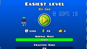 Easiest Level By Jax (Не настоящий) I Ачё! А не чё! А просто Очень! I GDPS 1.6