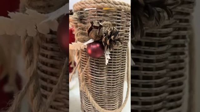 Бутылочница из ротанга #rusticstyle #diy #handmade #rattan #деревенск?