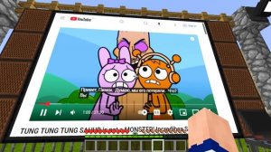 СПРАНКИ ОБИЖАЮТ ТУНГ ТУНГ САХУР В МАЙНКРАФТ ГРУСТНАЯ ?