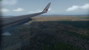 X-Plane 11 l Full approach in Larnaca l Полный заход в Ларнаке l LCLK & Zibo 737