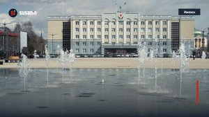 На Центральной площади Ижевска проверили работу фонтанов