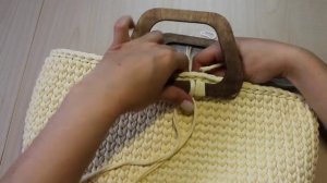МК вязанная крючком сумка Тоут. Легкий способ вязания + подкладка.