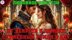АУДИОКНИГА ЛЮБОВНОЕ ФЭНТЕЗИ: ОТ ДЕКРЕТА К ДЕМОНУ - СЛУЖЕБНЫЙ РОМАН В АДУ. КНИГА 7