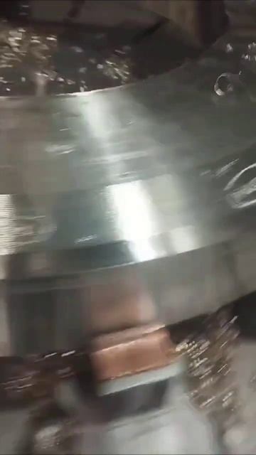 Обработка нержавейки. Диаметр 1500 мм смотреть онлайн