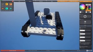 Как сделать скорострельную пушку в Brick Rigs?