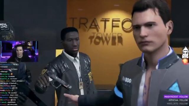 МАЗЕЛЛОВ УБИBАЕТ ВСЕХ В DETROIT: BECOME HUMAN | ПРИКОЛЫ MZLFF ДЕТРО?