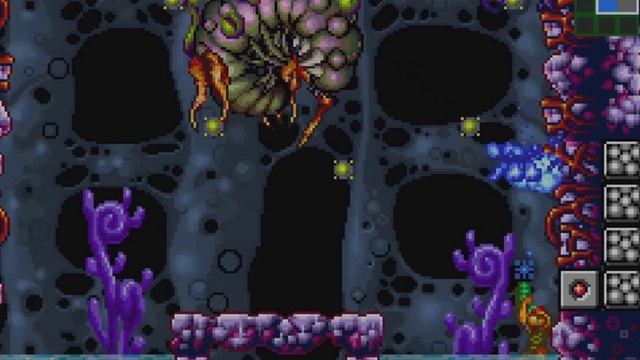 Metroid Zero mission. 04. Босс Личинка