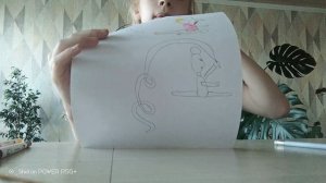 рисуем гимнастику.