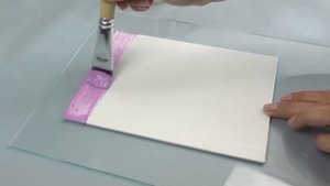 Как рисовать акрилом? Градиент акриловыми красками. В?