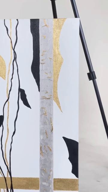 Интерьерная картина 60/40, акрил, поталь золото смотреть онлайн