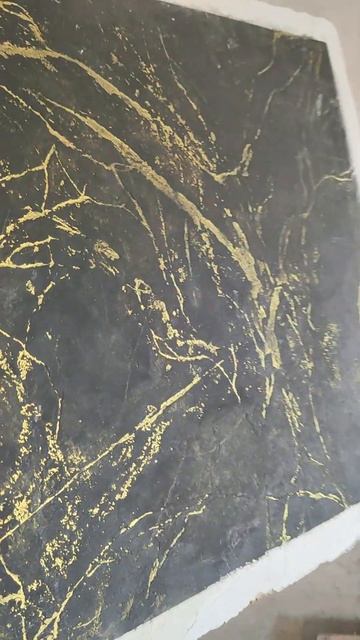 Штукатурка декоративная фактурная с золотыми прожилк смотреть онлайн