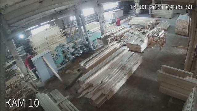 Деревообрабатывающий цех д. Савино (производство евровагонки)