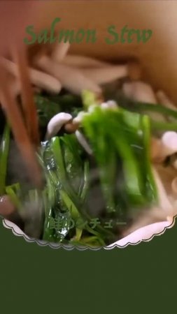鮭のシチュー | Salmon Stew