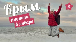 ПРИКЛЮЧЕНИЯ В ЗИМНЕЙ АЛУШТЕ. Приехали - ВСЁ показываем!