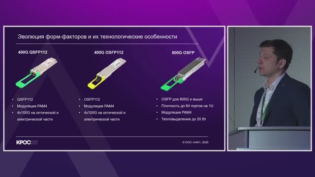 Современные оптические модули, Денис Фунтусов (НАГ) смотреть онлайн