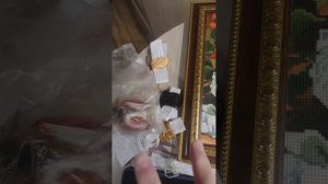 Вышиваем крестиком экономно или "я его слепила из того, что было".