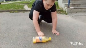 Забытый летний конкурс бросание бутылки\Приятного просмотра