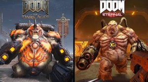 DOOM: The Dark Ages vs DOOM Eternal - Прямое сравнение