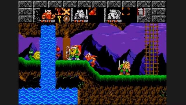 The Lost Vikings на Sega Mega Drive 2 — головоломка, которая заставит