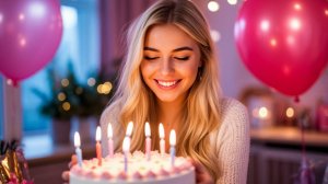 Музыкальное поздравление для девушки Алины на ее совершеннолетие