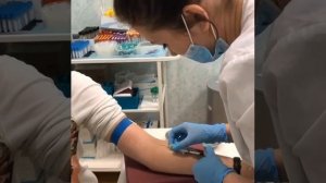 Забор крови из вены (Клиника "Московия")