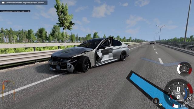 BMW M5 F90 АХМЕДА WENGALLBI НЕ ЕДЕТ?! ШАШКИ в BeamNG.Drive смотреть онлайн