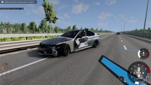 BMW M5 F90 АХМЕДА WENGALLBI НЕ ЕДЕТ?! ШАШКИ в BeamNG.Drive