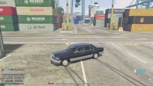 Mercedes-Benz W126 супер легендарный дрифтовый седан из 90х в GTA 5