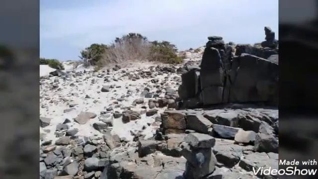 Spiaggia Sabbie bianche Sardegna Пляж Белые пески Сардиния Авгу? смотреть онлайн