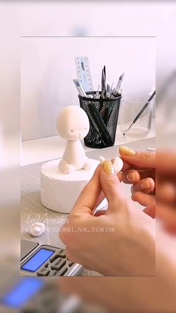 зайка из мастики, МК лепка фигурки, bunny tutorial caketopper, sweet de смотреть онлайн