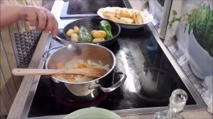 Рыбка с овощами  летний вариант быстрого обеда! Домашняя еда Кухня Рецепты