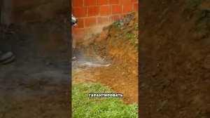 Подпорная стена из мешков 😱😱😱