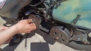 Ремонт непростого скутера Honda Dio AF-35 ZX Часть 8