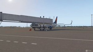 Запуск самолета Boeing 737-800