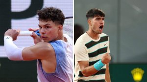 01.06.25. Бен Шелтон - Карлос Алькарас. ATP Roland Garros. Ben Shelton - Carlos Alcaraz