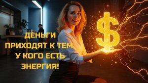 ЭНЕРГИЯ=ДЕНЬГИ! Почему богатые работают меньше, а зарабатывают больше#энергия #рек #рекомендации