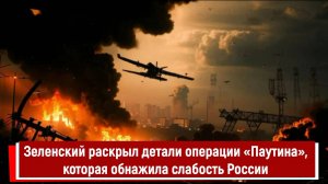 Зеленский раскрыл детали операции «Паутина», которая обнажила слабость России