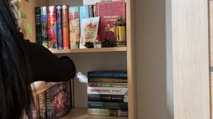 перестановка на КНИЖНЫХ ПОЛКАХ|или книжный тетрис📚