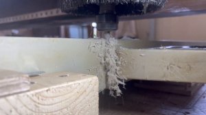 220406 фрезерование полипропилена толщиной 80мм