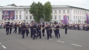 В центре Ярославля выступили духовые оркестры со всей России